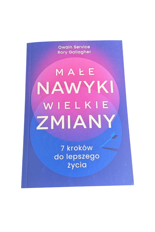 🇵🇱Polish Book - Owain Servive R.Gallagher - Male Nawyki Wielkie Zmiany