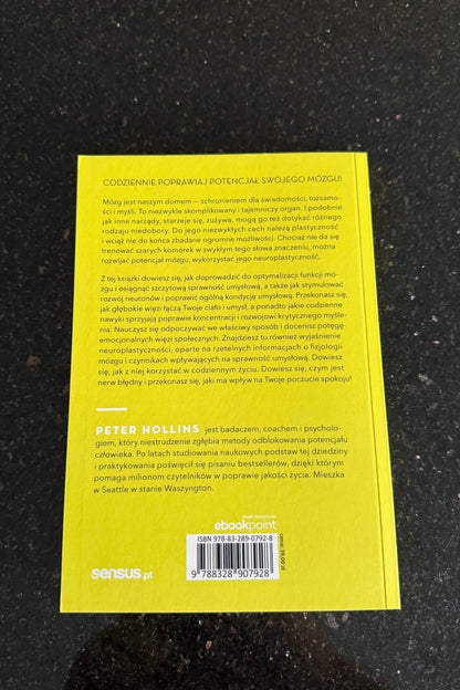 🇵🇱Polish Book - Peter Hollins - Inżynieria Mózgu lnzyneria Mozgu Polska Ksiazka
