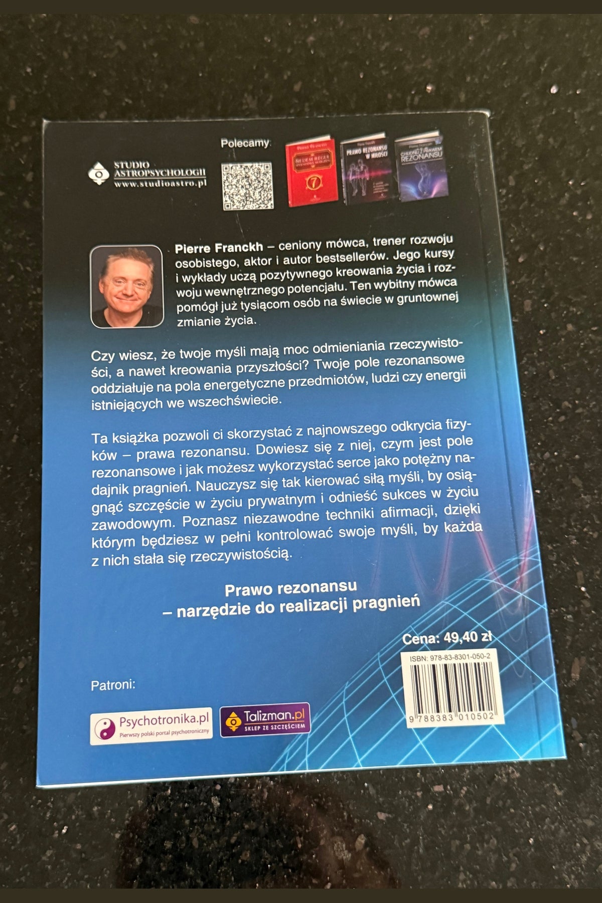 🇵🇱Polish Book - Pierre Franckh - Prawo Rezonansu Polska Ksiazka