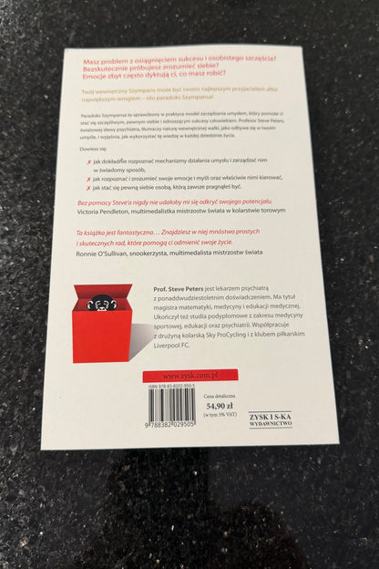 🇵🇱Polish Book - Prof. Steve Peters - Paradoks Szympansa