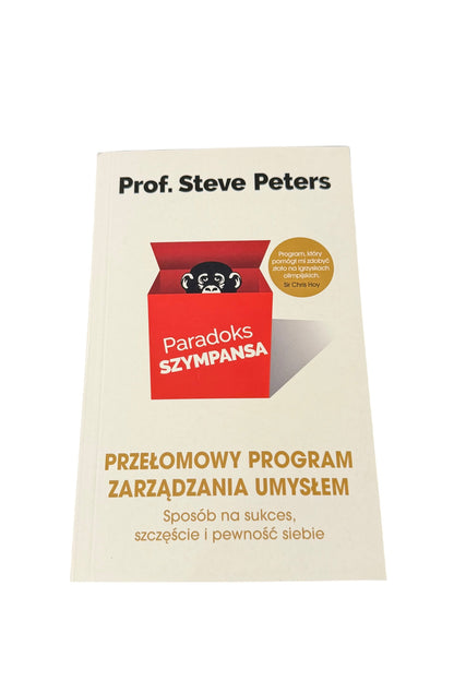 🇵🇱Polish Book - Prof. Steve Peters - Paradoks Szympansa