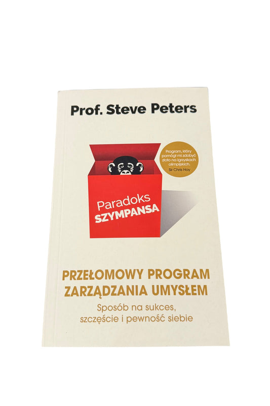 🇵🇱Polish Book - Prof. Steve Peters - Paradoks Szympansa