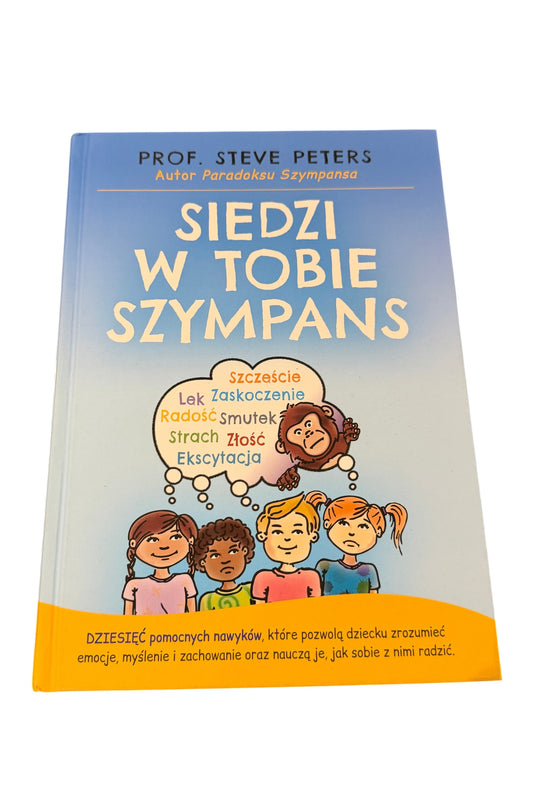 🇵🇱Polish Book - Prof. Steve Peters - Siedzi w Tobie Szympans