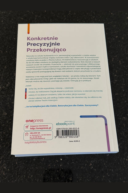 🇵🇱Polish Book - Przemyslaw Kutnyj - Szkola Retoryki