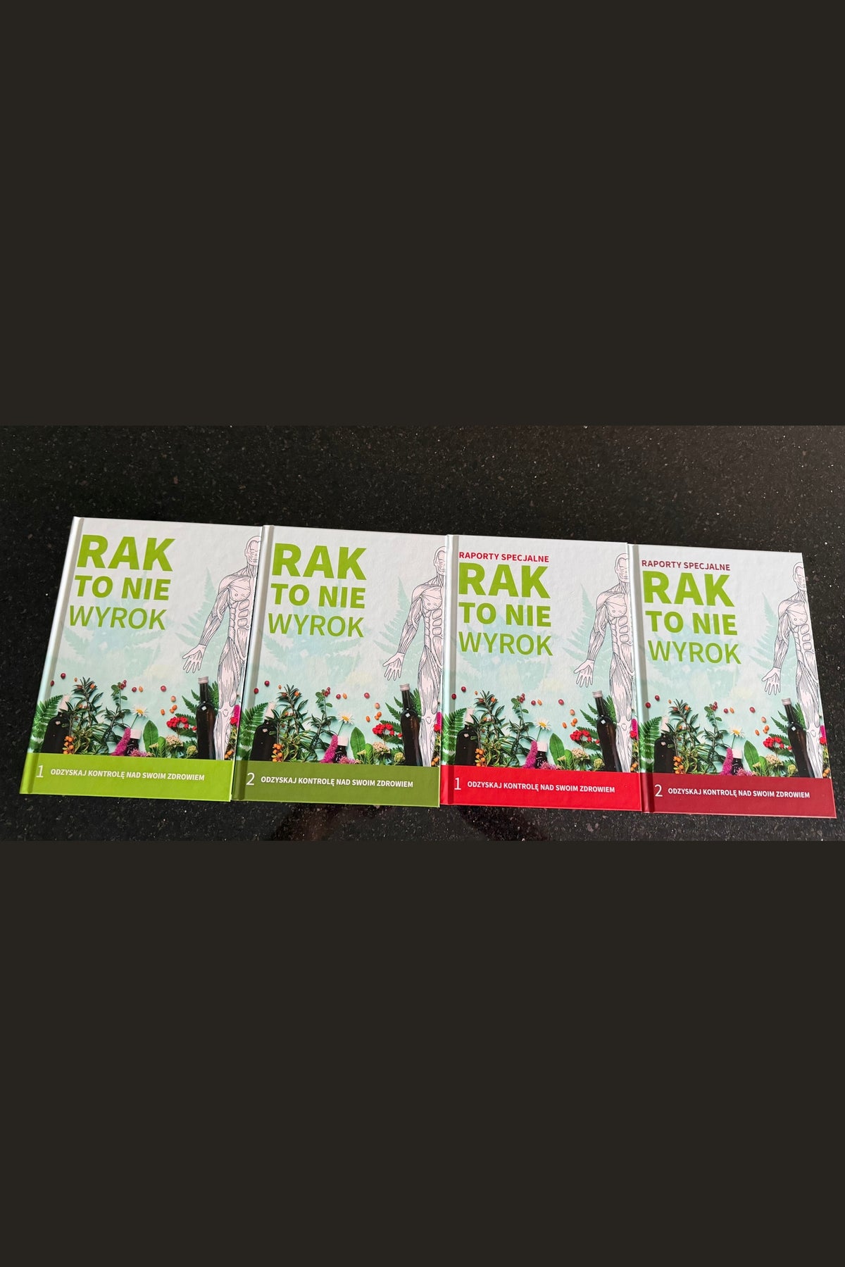 Polish 🇵🇱 Book - Rak to nie wyrok. Pakiet 4 tomów Rak to nie wyrok Pakiet 4 tomow