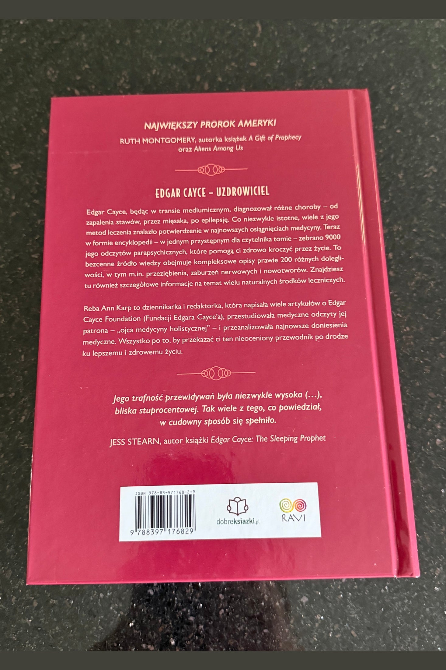 🇵🇱Polish Book - Reba Ann Karp - Encyclopaedia Uzdrawiania Edgara Cayce’a