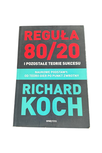 Polish 🇵🇱 Book - Richard Koch - Reguła 80/20 i pozostale teorie sukcesu