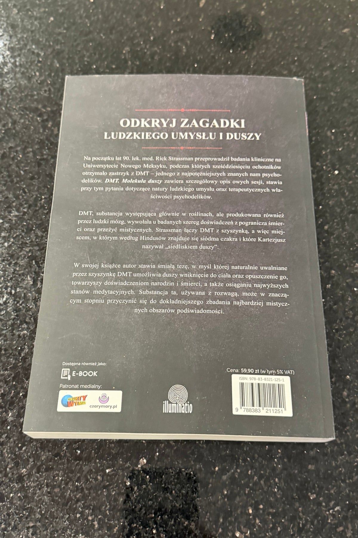 🇵🇱Polish Book - Rick Strassman - DMT - Molekula Molekuła Duszy