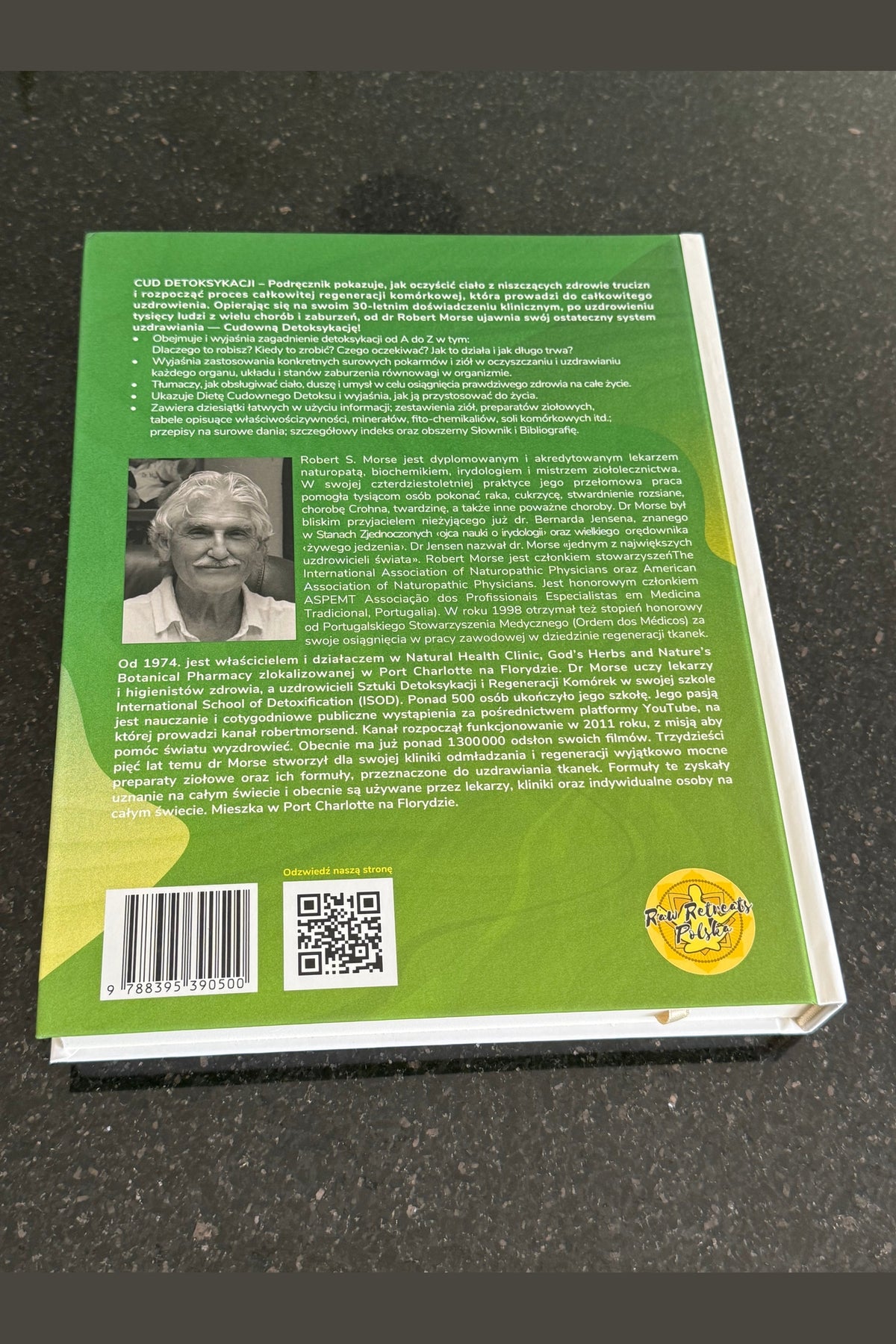 Polish 🇵🇱 Book - Robert Morse - Cud Detoksykacji. Podrecznik Uzdrawiania
