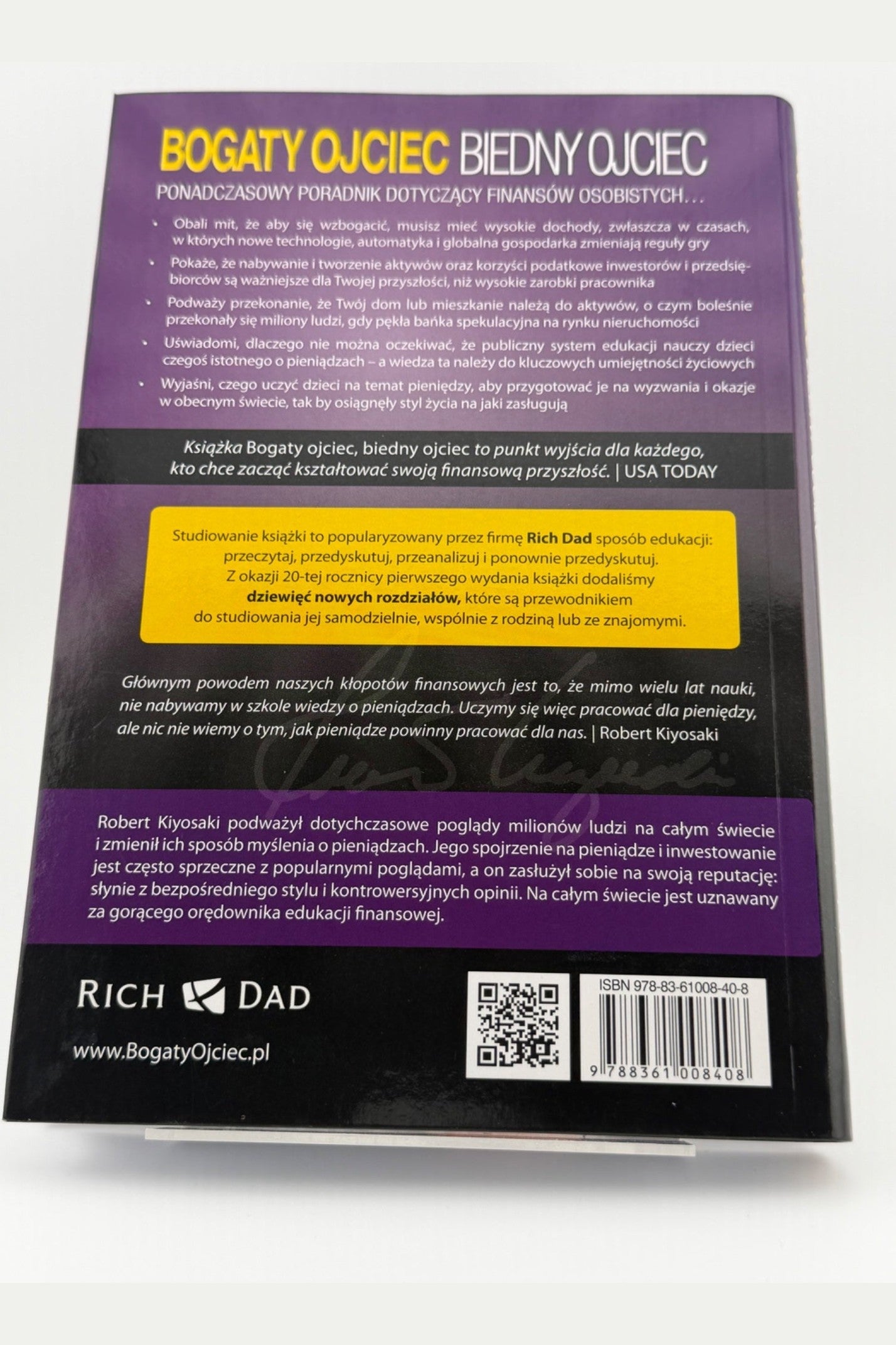 🇵🇱Polish Book - Robert T. Kiyosaki - Bogaty Ojciec Biedny Ojciec