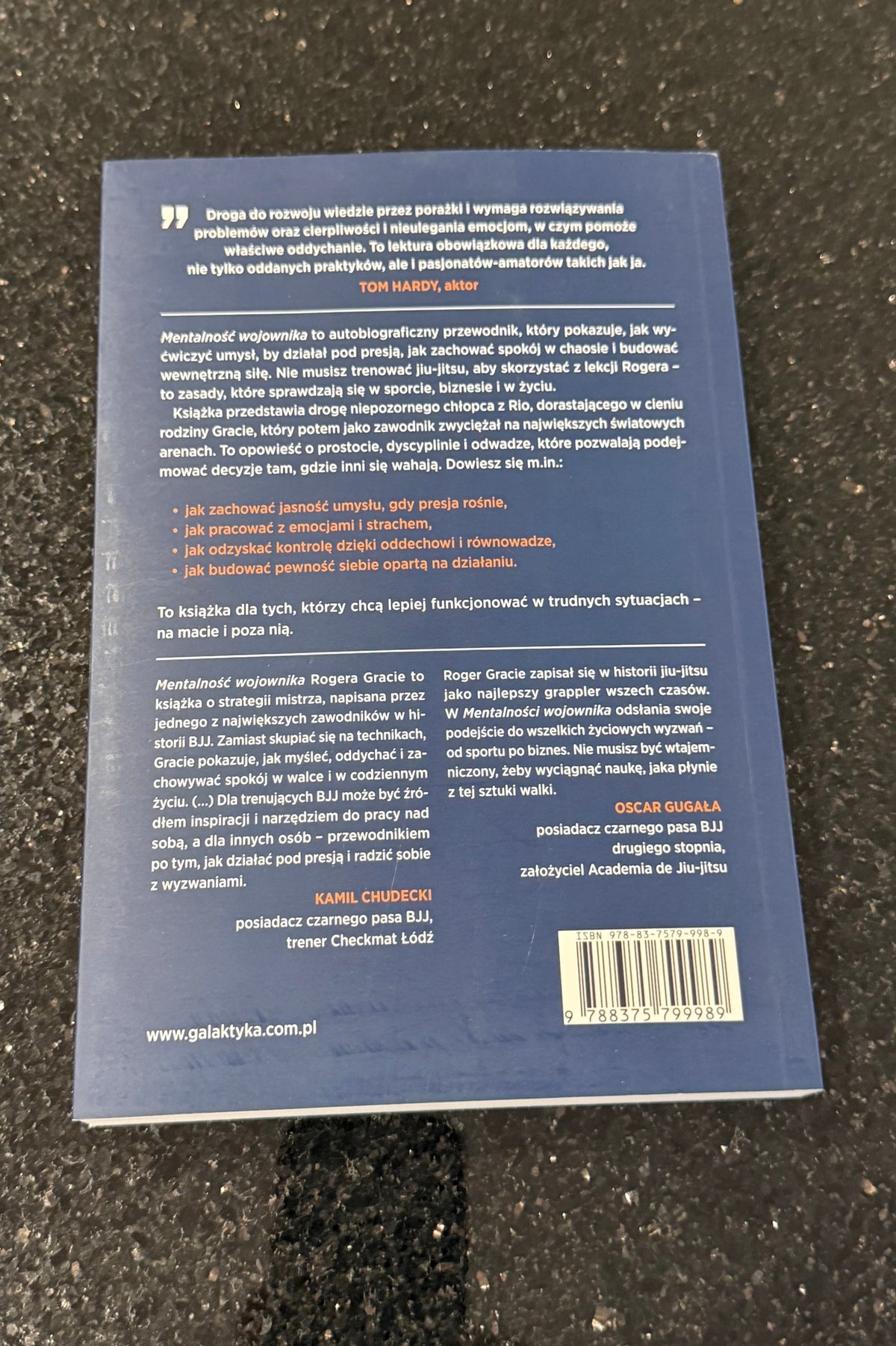 🇵🇱Polish Book - Roger Gracie - Tao Mistrza - Mentalność Wojownika
