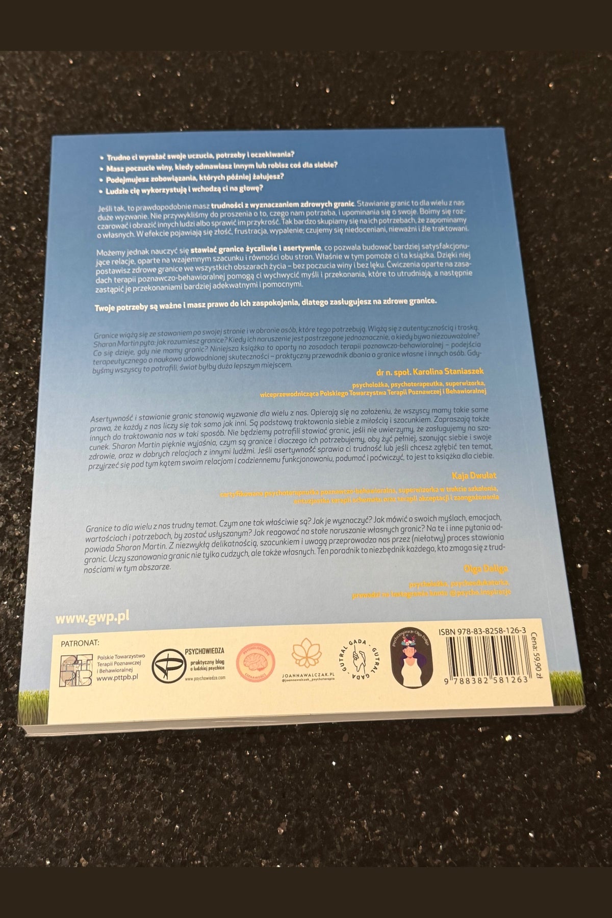 🇵🇱Polish Book - Sharon Martin - Zdrowe Granice Zdrowe Relacje
