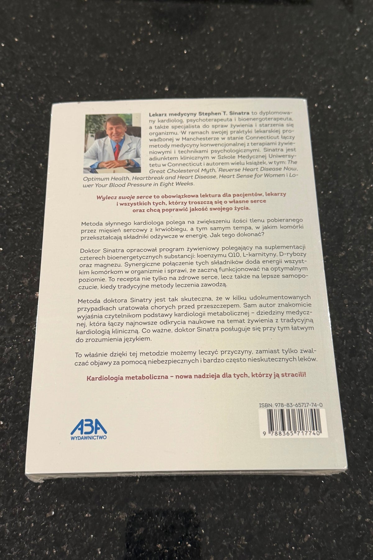 🇵🇱Polish Book - Sinatra, Stephen T - Wylecz swoje serce przez zastosowanie bioenergetycznych substancji