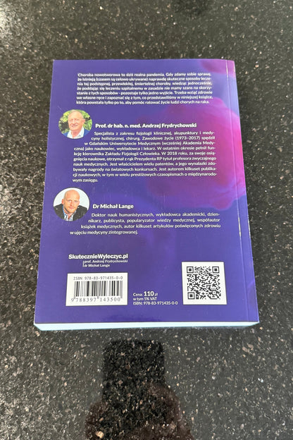 Polish Book "Skutecznie wyleczyć Choroby Nowotworowe" Andrzej Frydrychowski
