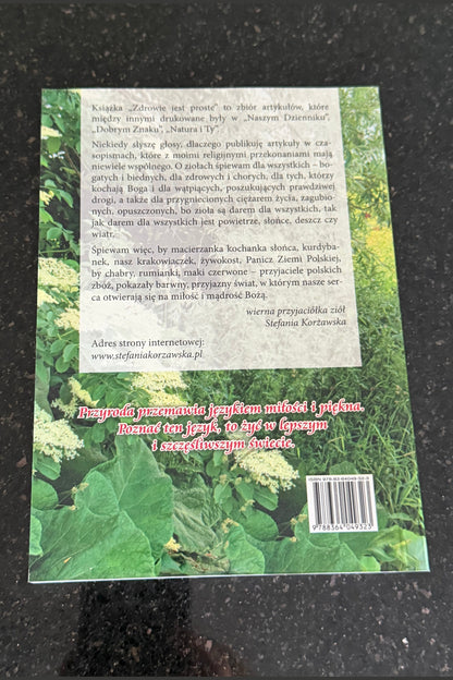 🇵🇱Polish Book - Stefania Korzawska Korżawska - Zdrowie Jest Proste