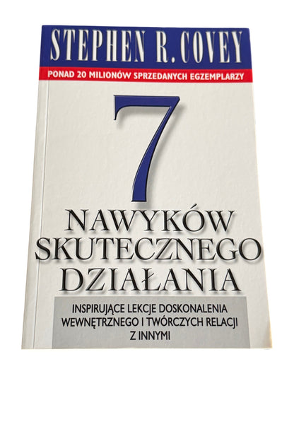 Polish 🇵🇱 Book - Stephen R. Covey - 7 Nawyków Skutecznego Działania 7 nawykow skutecznego dzialania