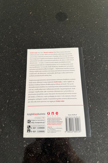 🇵🇱Polish Book - Sun Tzu Sun Pin - Sztuka Wojny Wyd. 1