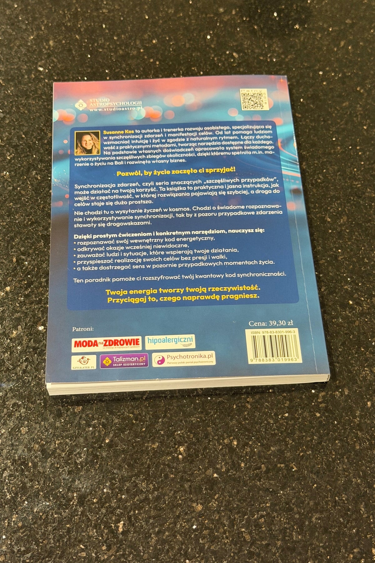 🇵🇱Polish Book - Susanne Kos - Kwantowy Kod Synchroniczności