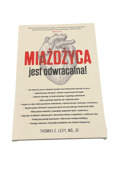 🇵🇱Polish Book - Thomas E.Levy - Miazdzyca Miażdżyca jest odwracalna