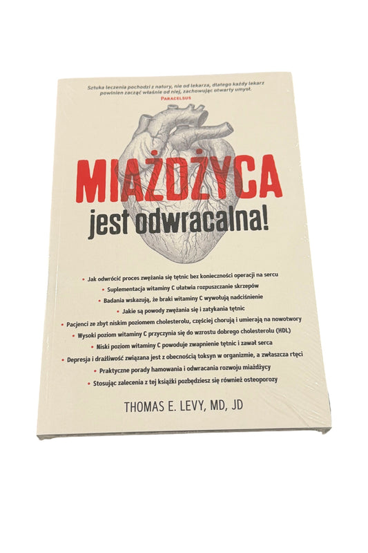 🇵🇱Polish Book - Thomas E.Levy - Miazdzyca Miażdżyca jest odwracalna