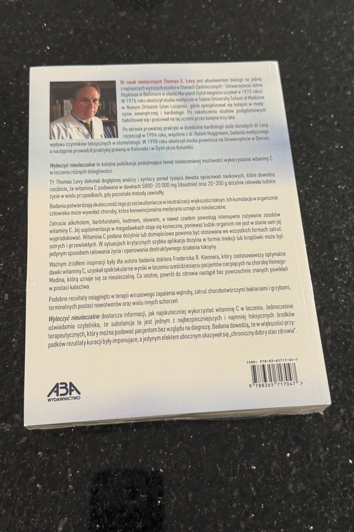 🇵🇱Polish Book - Thomas E.Levy - Wyleczyc Nieuleczalne. Witamina C. Choroby, infekcje, toksyny