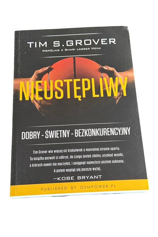🇵🇱Polish Book - Tim S.Grover - Nieustepliwy Nieustępliwy Polska Ksiazka