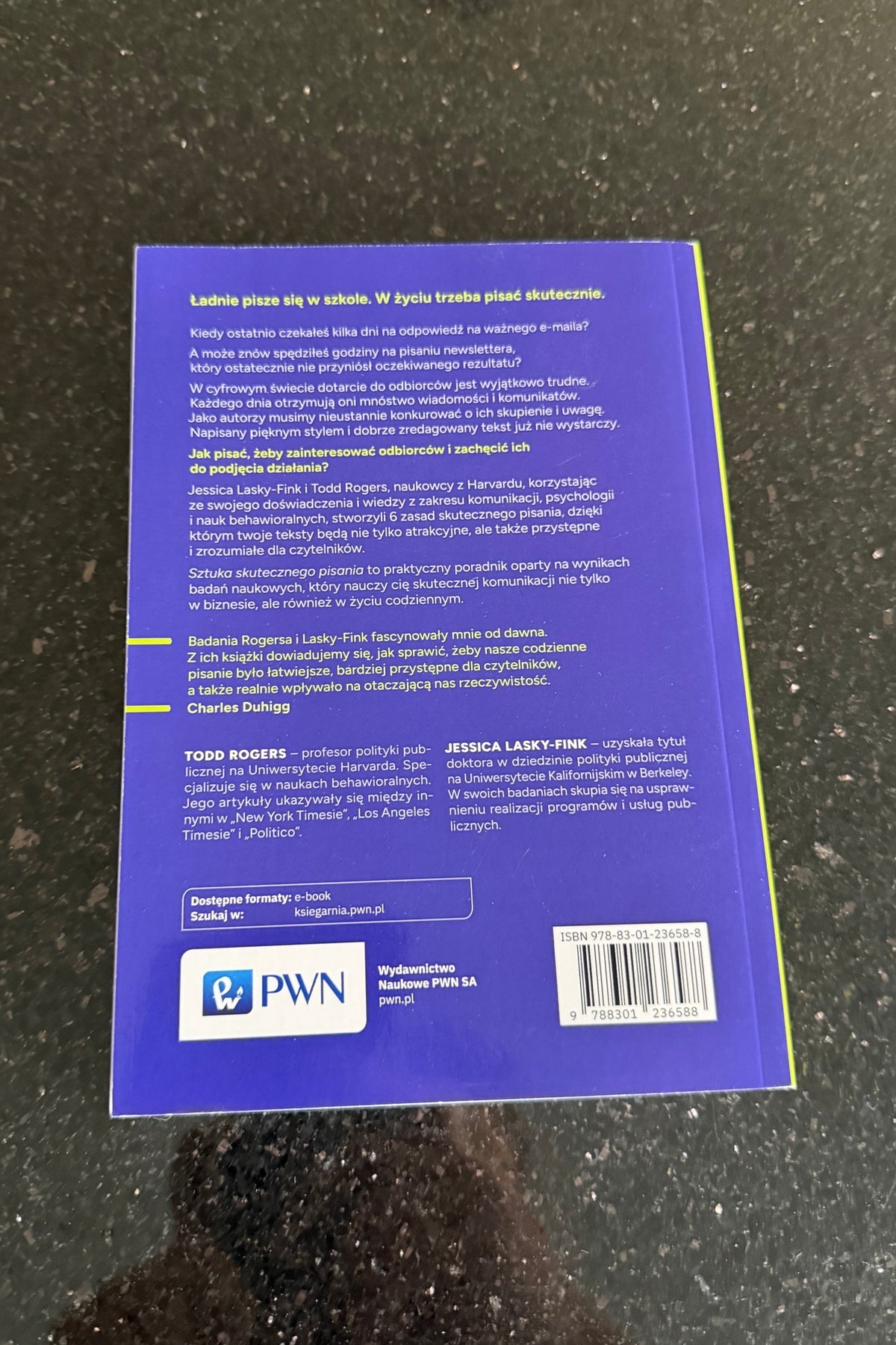🇵🇱Polish Book - Todd Rogers - Sztuka skutecznego pisania. Jak tworzyc tresci, które przyciągaja uwage Polska Ksiazka