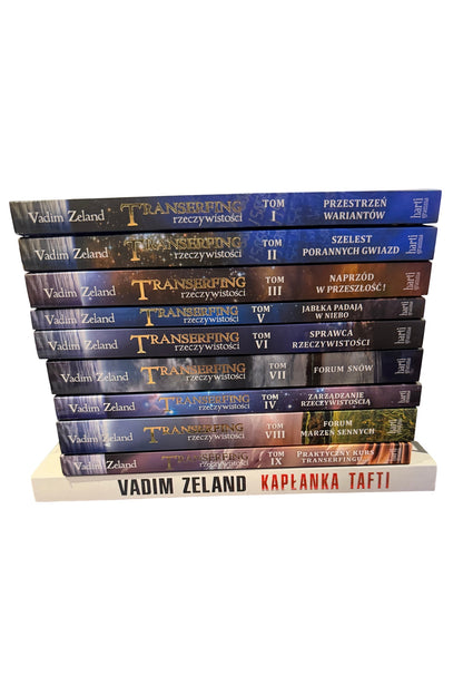 🇵🇱 Polish Book - Vadim Zeland - Transerfing rzeczywistości Full Set I-IX Unikat