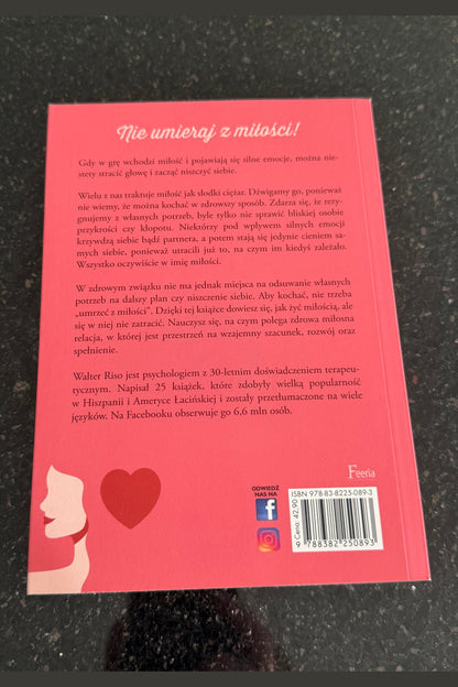 🇵🇱Polish Book - Walter Riso - Jak madrze kochac - Polska Ksiazka