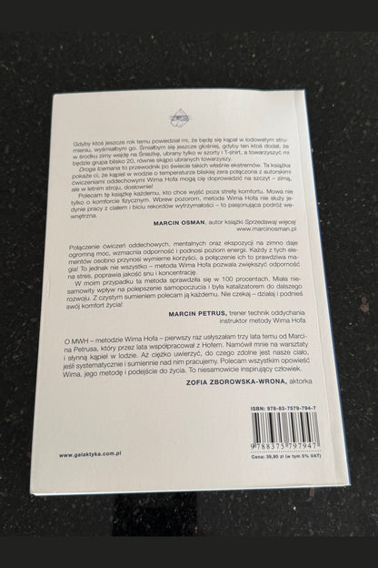 🇵🇱Polish Book - Wim Hof - Droga Icemana - Metoda Wima Hofa