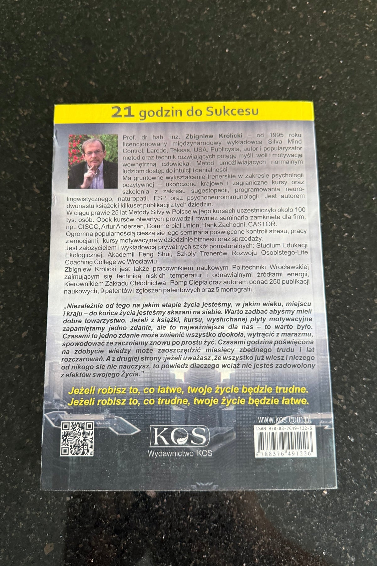 Polish 🇵🇱 Book - Zbigniew Krolicki Królicki - 21 Godzin Do Sukcesu - Metoda Silvy
