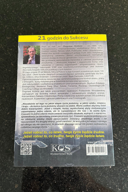Polish 🇵🇱 Book - Zbigniew Krolicki Królicki - 21 Godzin Do Sukcesu - Metoda Silvy