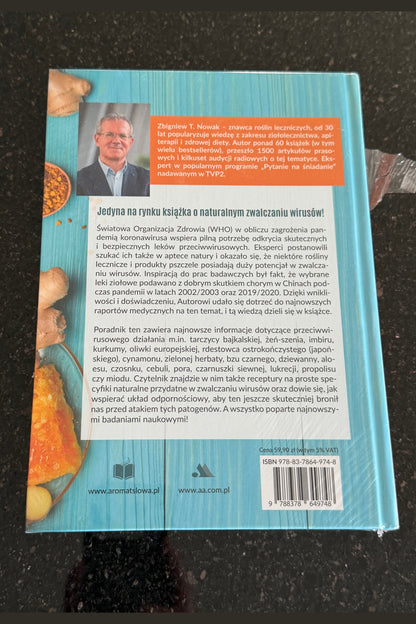 Polish 🇵🇱 Book - Zbigniew T. Nowak - Apteka Natury Ma Leki Na Wirusy