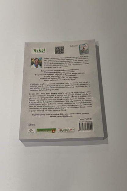 🇵🇱Polish Book - dr Alan Christianson - Kompletna Dieta na Uzdrowienie Tarczycy i Hashimoto