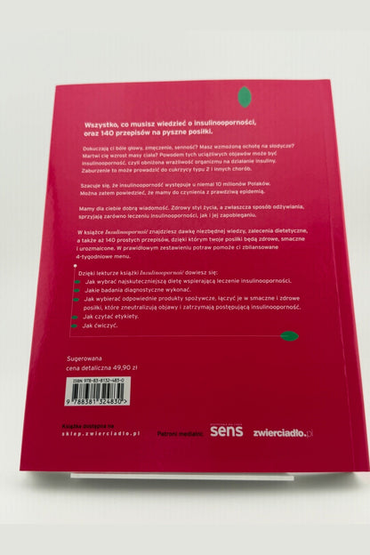 🇵🇱Polish Book - dr Hanna Stolińska - Insulinooporność. Leczenie dietą
