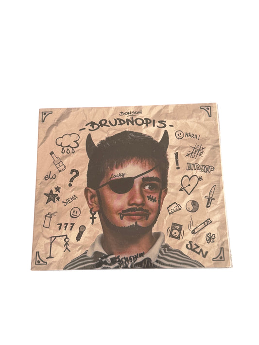 Polish 🇵🇱 Hip Hop CD - Bonson - Brudnopis 2025