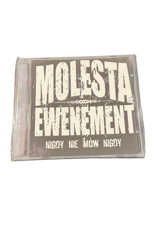 🇵🇱Polish Hip Hop CD - Molesta - Nigdy Nie Mów Nigdy 1Wyd. 2006 Polski Hip Hop