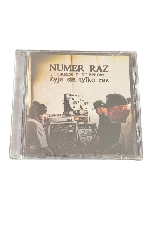 🇵🇱Polish Hip Hop CD - Numer Raz & DJ. EPROM - Zyje sie tylko raz 2025