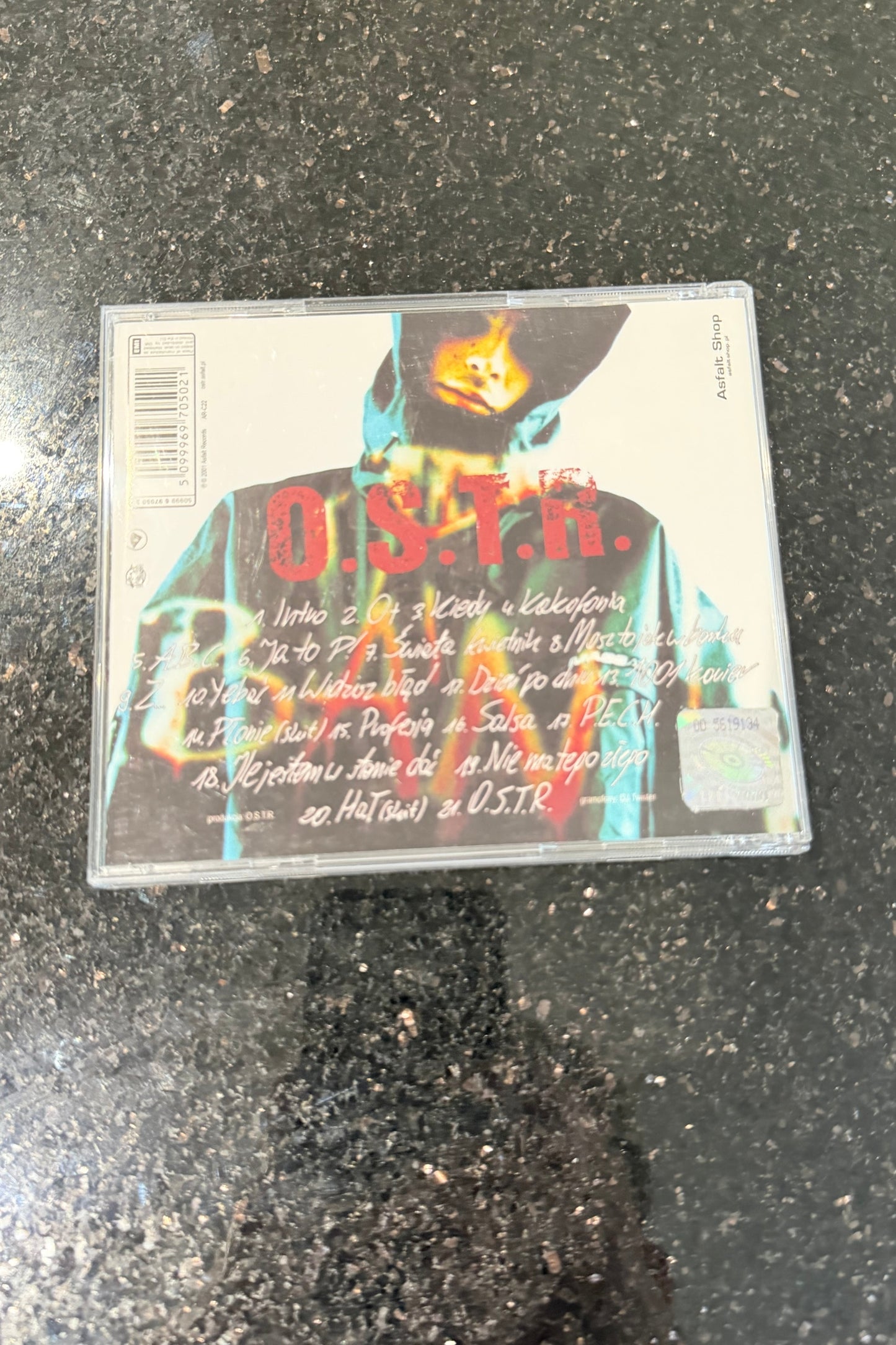 🇵🇱Polish Hip Hop CD - O.S.T.R. - Masz To Jak w banku 2001 Reedycja Polski Hip Hop