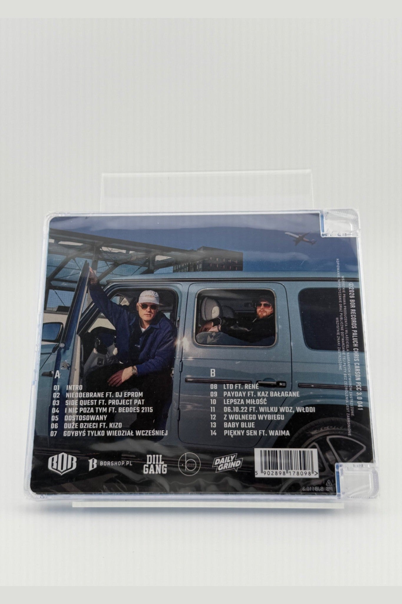 🇵🇱Polish Hip Hop CD - Paluch x Chris Carson - PCC 3.0 Polski Hip Hop