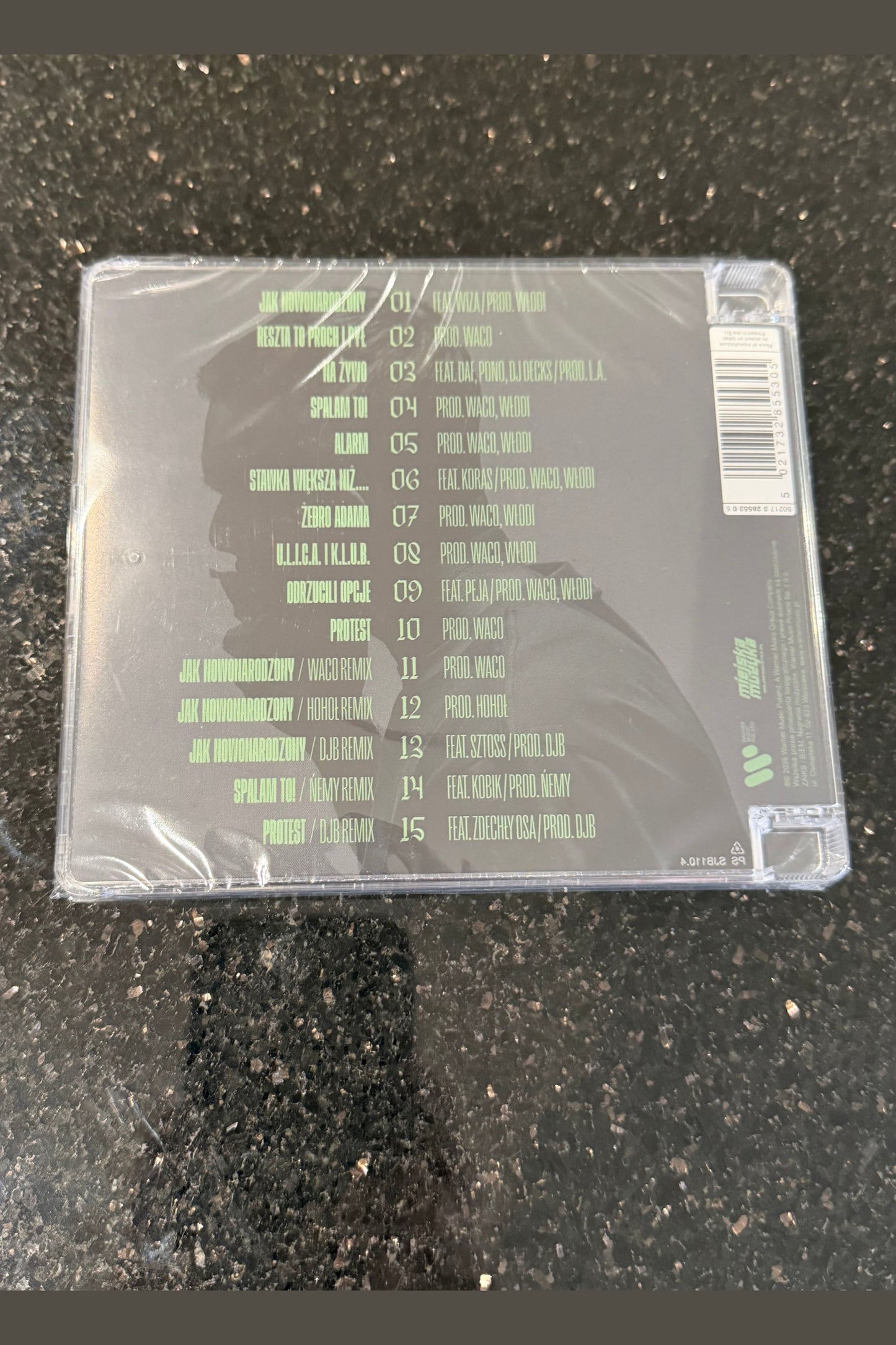 🇵🇱Polish Hip Hop CD - Wlodi Włodi - Jak Nowonarodzony Reedycja 2026 Molesta Evenement