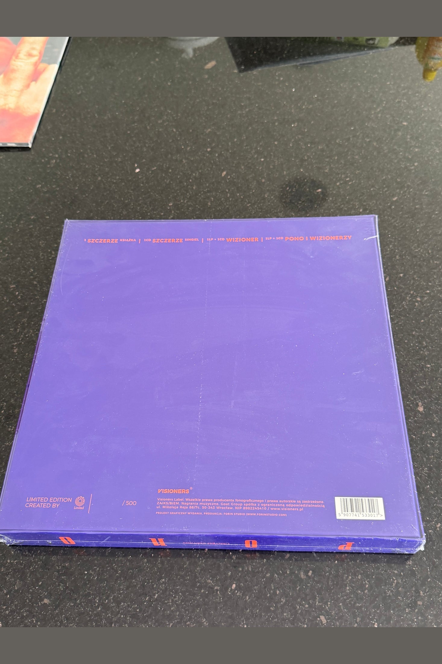 🇵🇱 Polish Hip Hop Vinyl - Pono - Wizjoner Boxset LP Limited Ed. Autographed Vinyl PROSTO ZIP SKLAD - NEW & SEALED 🇵🇱 Polish Hip Hop Polski Hip Hop Vinyl