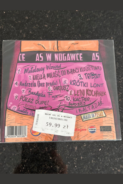 🇵🇱Polish Music CD - Nocny Kochanek - As w nogawce Polska Muzyka