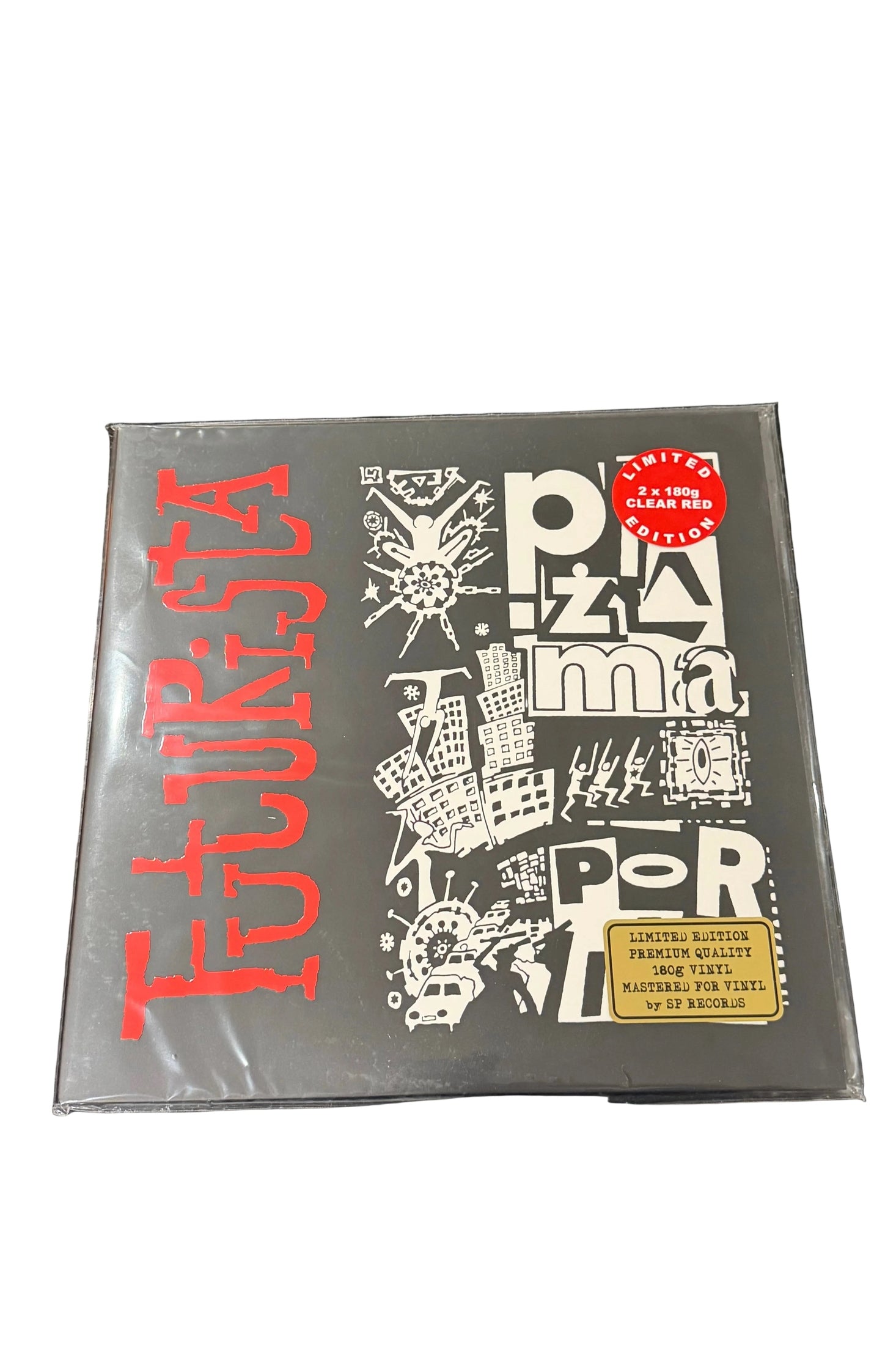 🇵🇱Polish Music Vinyl - Pidżama P***o - Futurista LP Limited Clear Red Vinyl Polska Muzyka Unikat