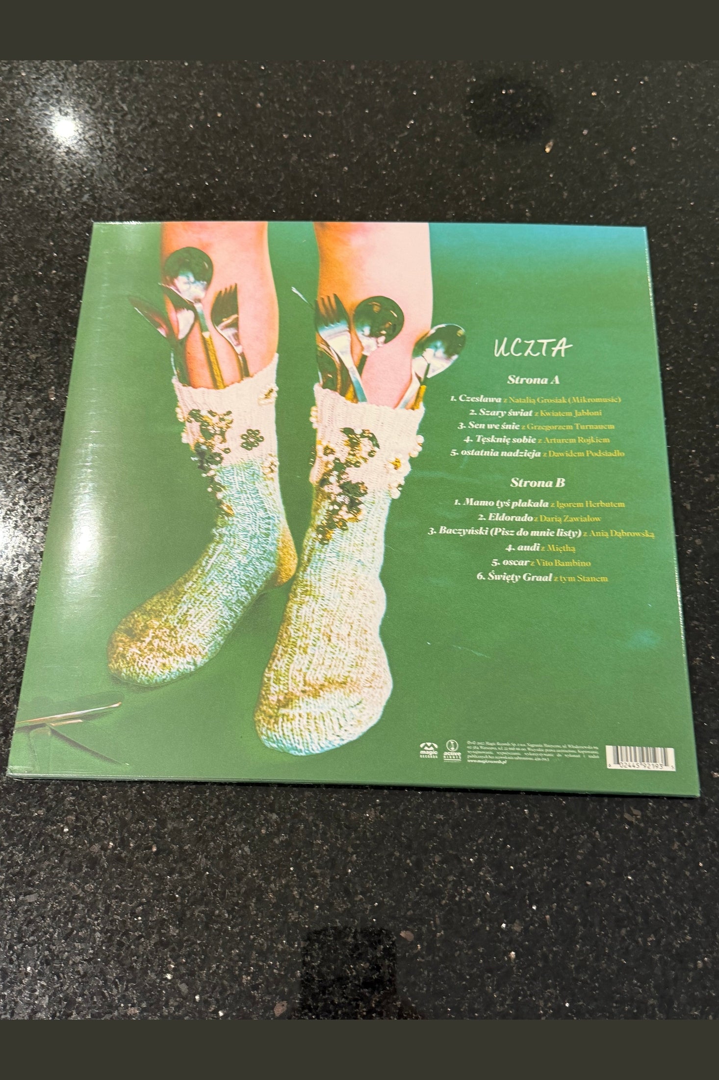🇵🇱 Polish Music Vinyl - Sanah - Uczta LP Green Vinyl Winyl 🇵🇱 Polska Muzyka - NEW & SEALED 🇵🇱 Polski Vinyl