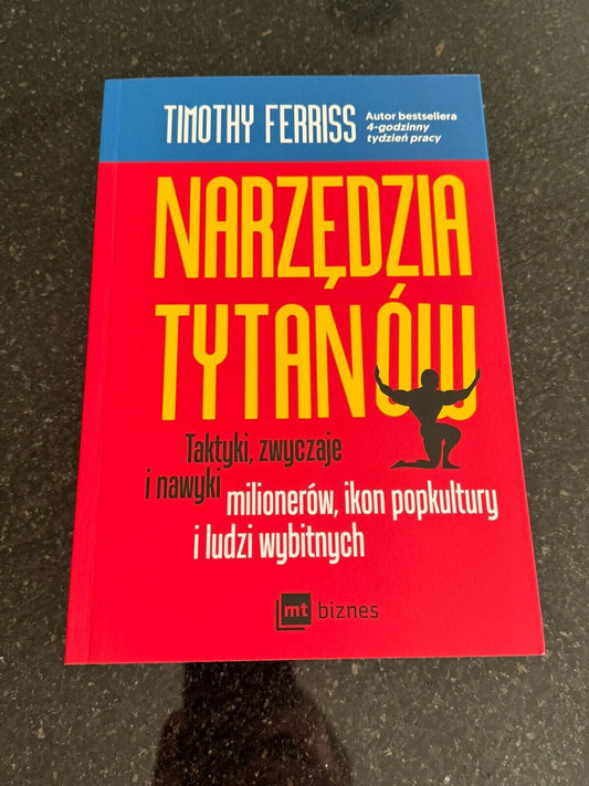 Polska Książka Polish Book Narzędzia tytanów Narzedzia Tytanow Timothy Ferriss