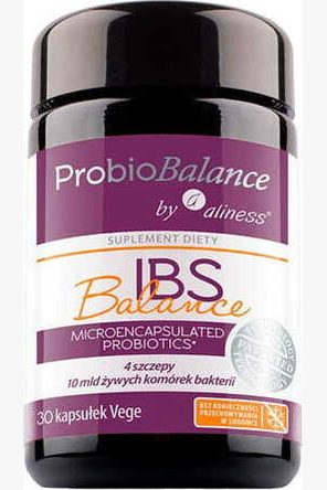 ProbioBalance IBS Balance Mikroenkapsułowane Probiotyki 30 kapsułek – ProbioBalance IBS Balance Microencapsulated Probiotics 30 Vege Capsules
