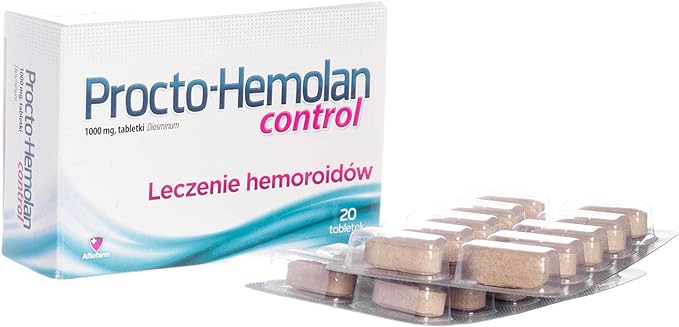 Procto-Hemolan Control - 20 Tablets