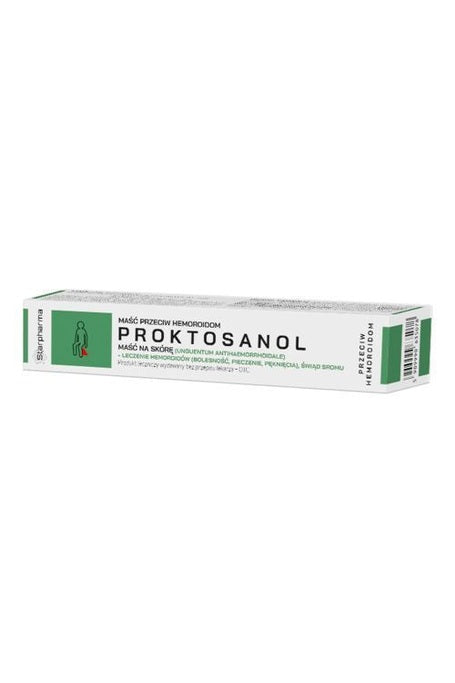 Proktosanol – Homeopathic Haemorrhoid Relief Ointment with Witch Hazel & Aloe – 40g