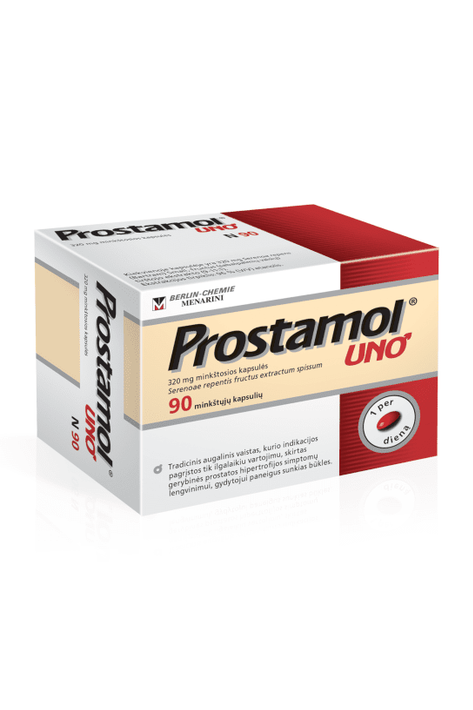 Prostamol Uno 320 mg, 60 kapsułek miękkich – Prostamol Uno 320 mg, 60 Soft Capsules